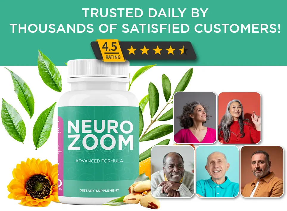 NeuroZoom trusted daily by thousands of satisfied customers, 4.5 rating